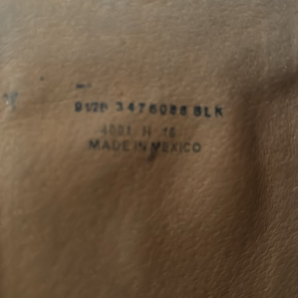 Frye black leather boots 9.5 - Picture 6 of 7